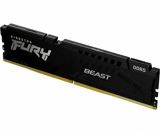 זיכרון למחשב נייח Kingston Fury Beast KF560C36BBE-32 DDR5 6000Mhz