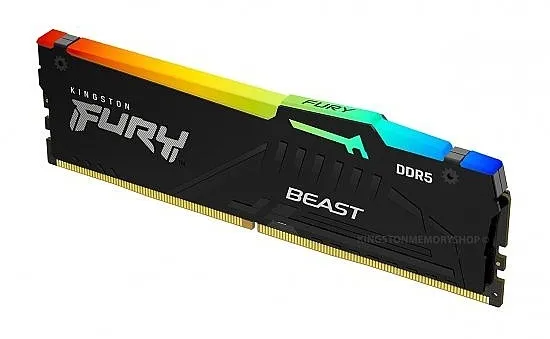זיכרון למחשב נייח Kingston Fury Beast KF560C36BBE2A-32 DDR5 6000Mhz