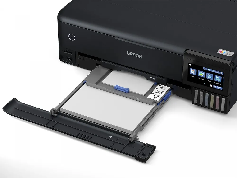 מדפסת הזרקת דיו צבעוני Epson EcoTank L8180