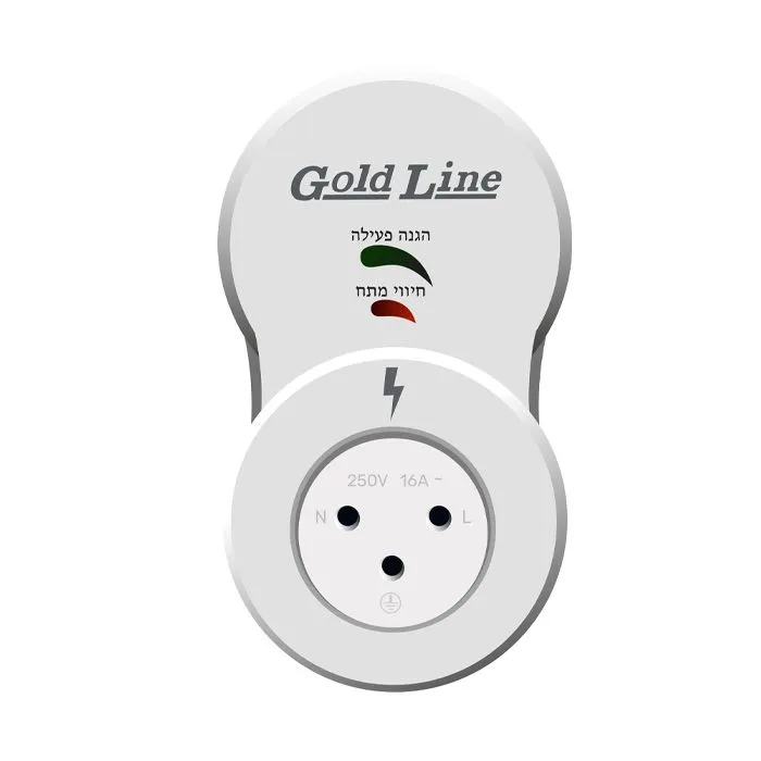 מגן ברקים ונחשולי מתח Gold Line LPP-01