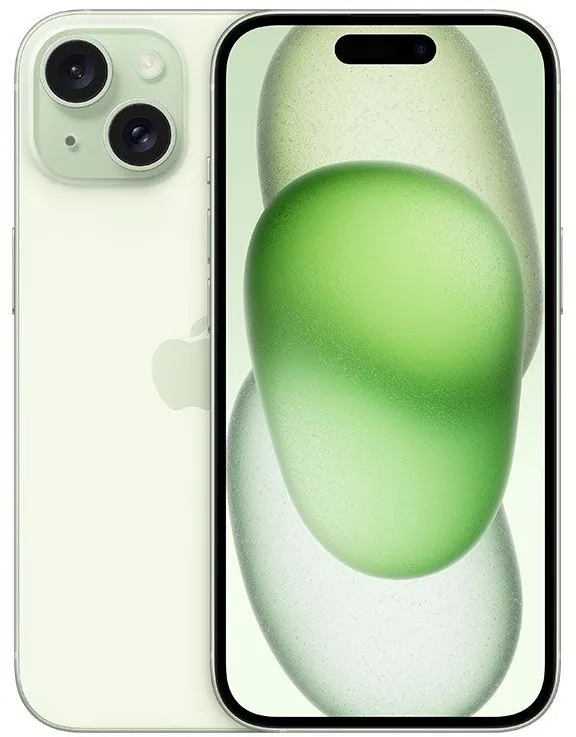 אייפון Apple iPhone 15 MTPA3HX/ 256GB בצבע ירוק – יבואן רשמי