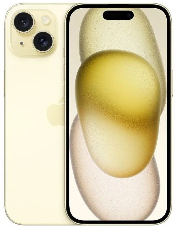 אייפון Apple iPhone 15 MTPF3HX/A 512GB בצבע צהוב – יבואן רשמי