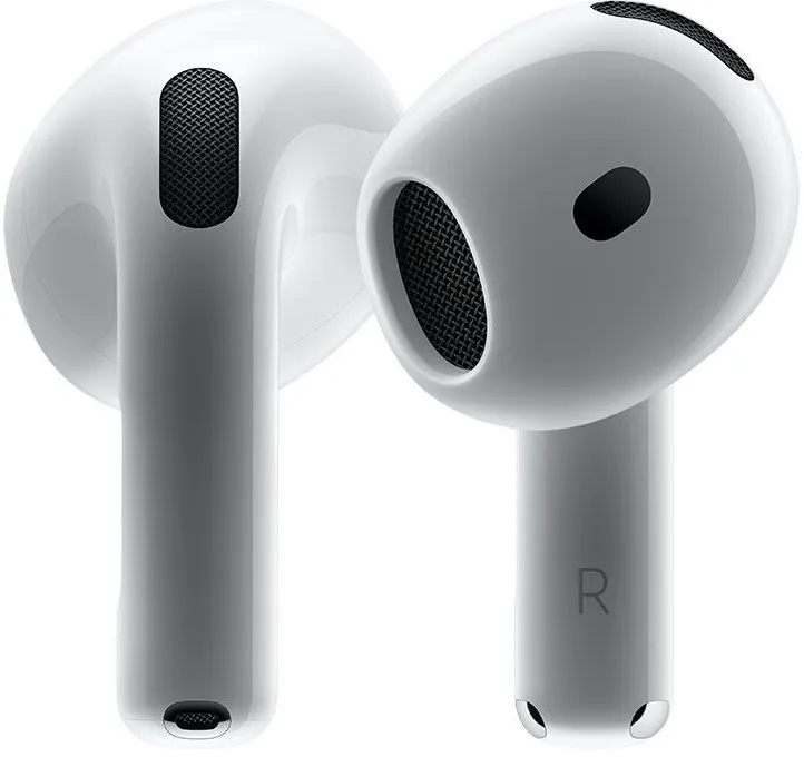 אוזניות אלחוטיות Apple AirPods 4 – כולל מארז טעינה בחיבור USB-C – יבואן רשמי