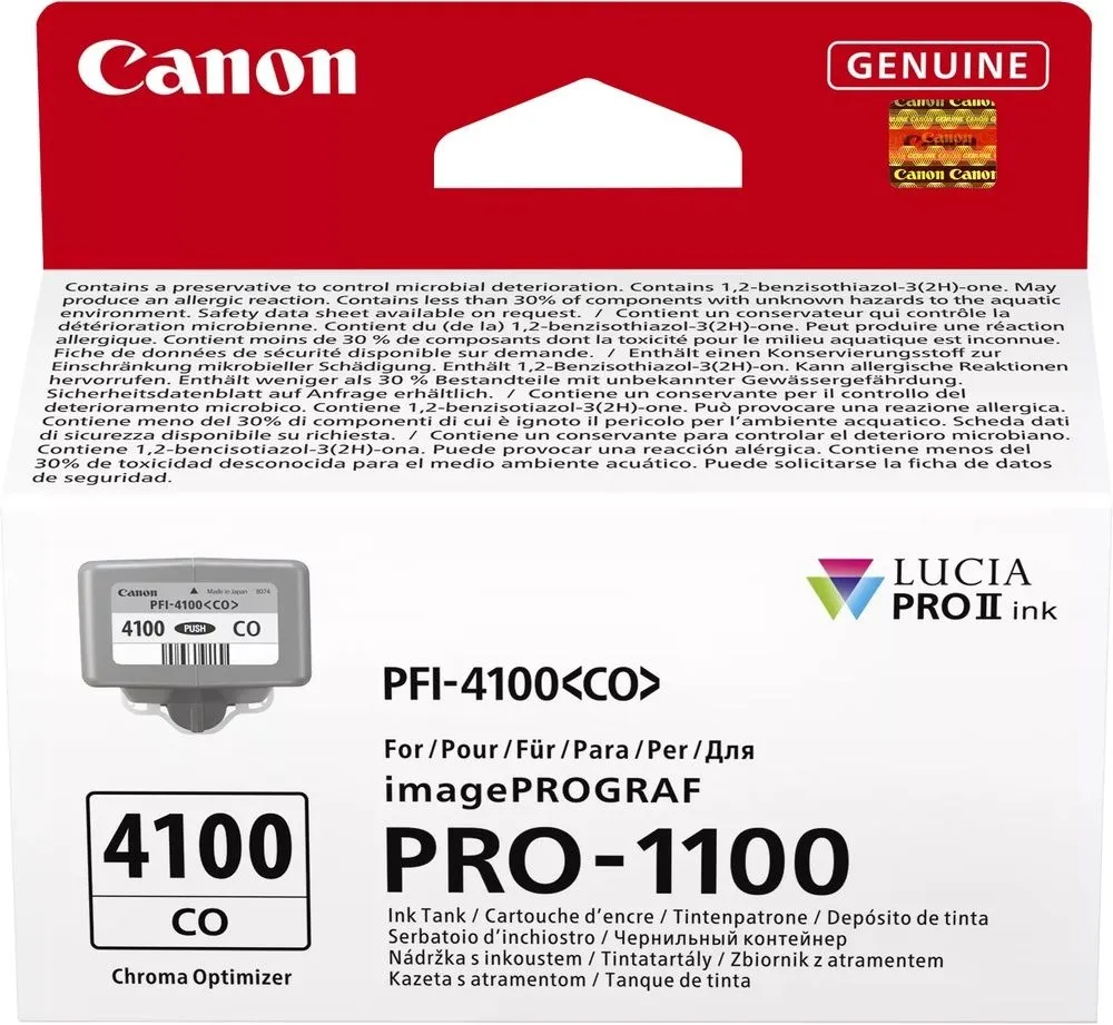ראש דיו כרום אופטימייזר מקורי Canon PFI-4100CO