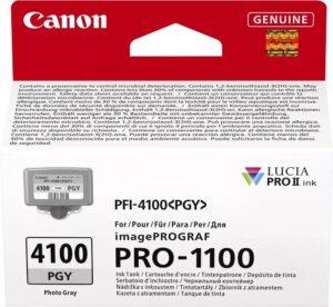 ראש דיו אפור מקורי Canon PFI-4100GY