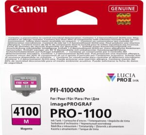ראש דיו אדום מקורי Canon PFI-4100M