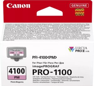 ראש דיו אדום פוטו מקורי Canon PFI-4100PM