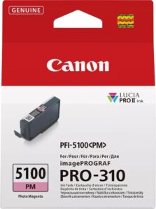 ראש דיו אדום פוטו מקורי Canon PFI-5100PM