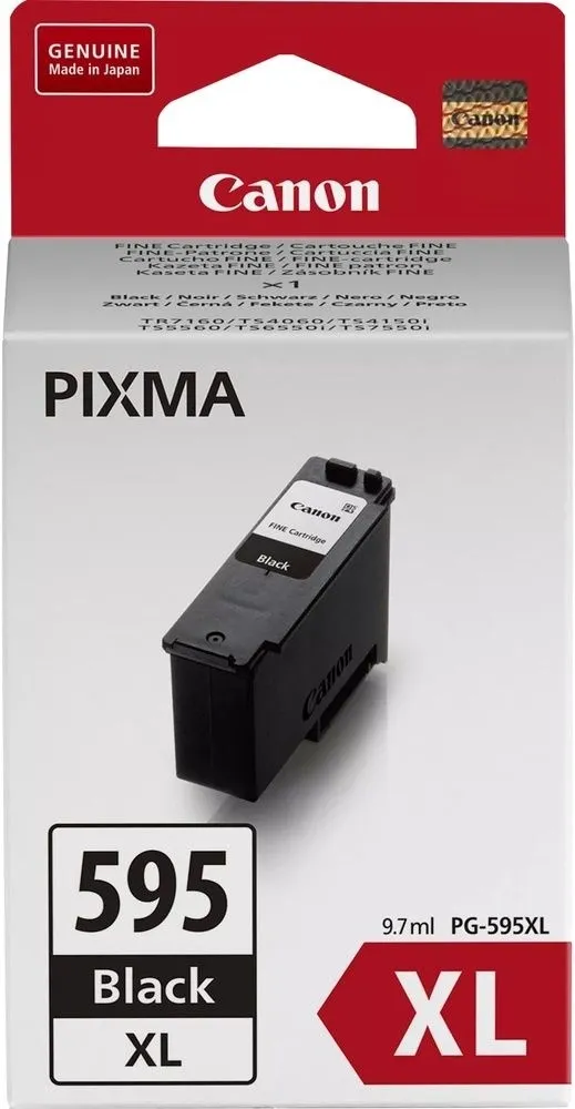 ראש דיו שחור מקורי Canon PG-595XL