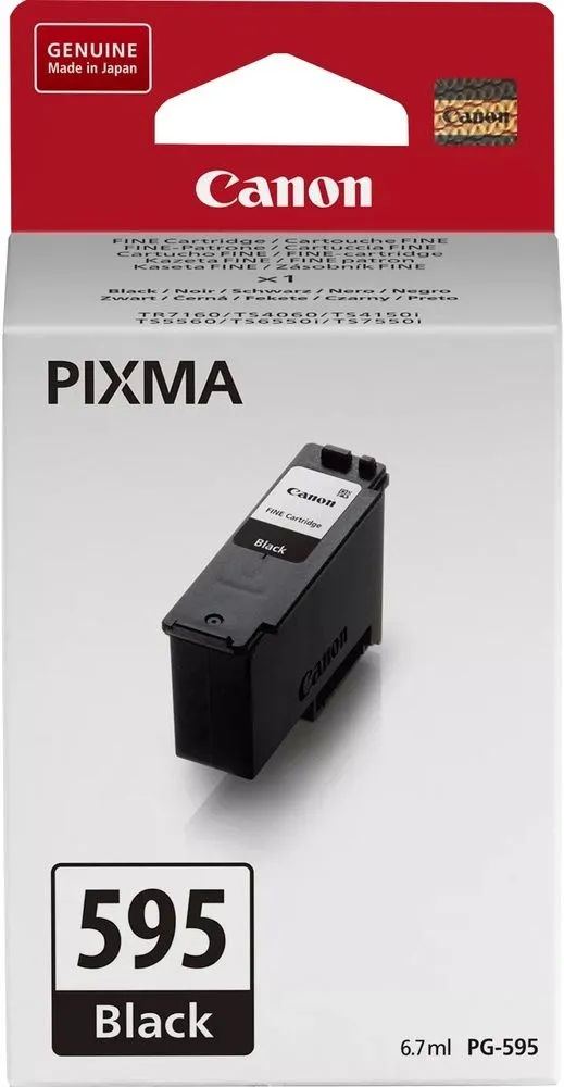 ראש דיו שחור מקורי Canon PG-595