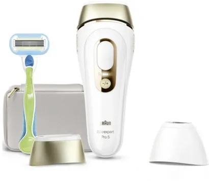 מסיר שיער בטכנולוגיית Braun IPL Silk expert Pro 5 PL5152