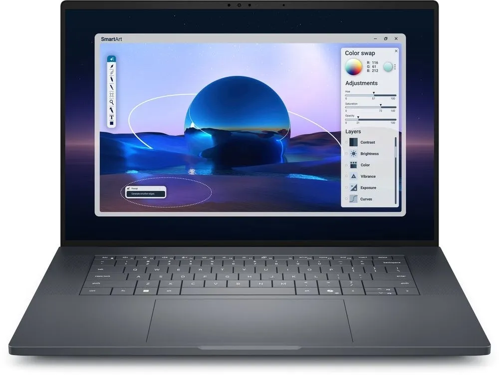 מחשב נייד עם מסך מגע Dell Pro Max Premium 16 MA16250 PM-RD33-16267