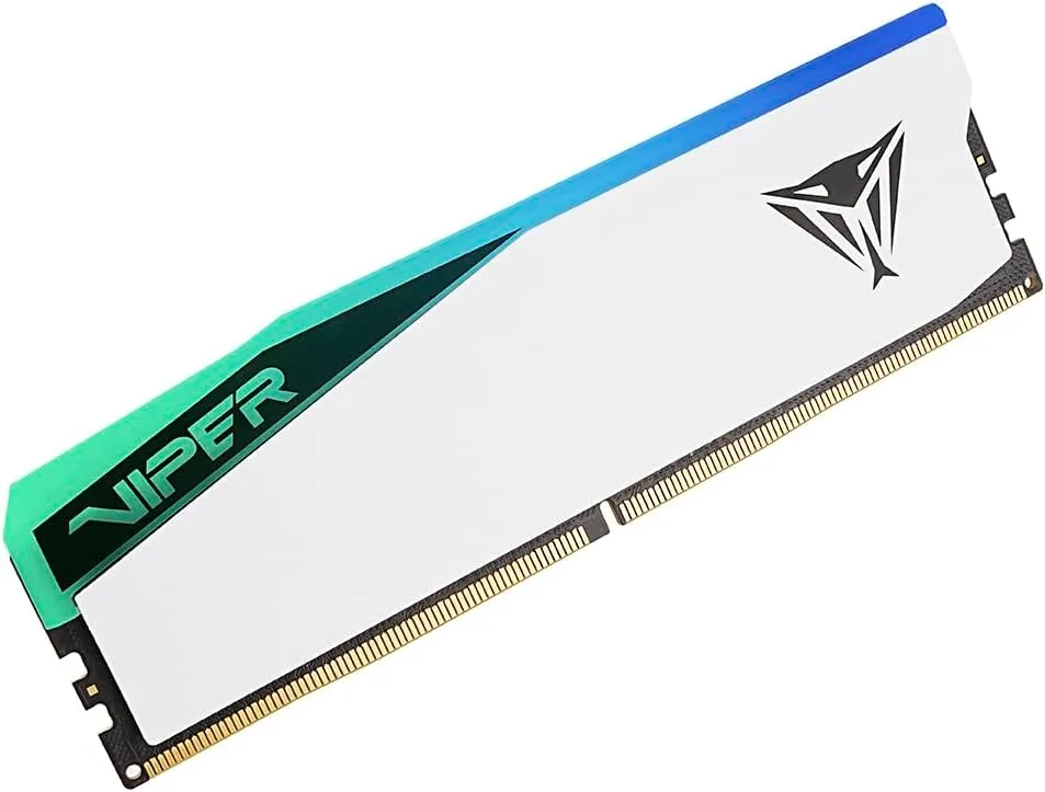 זיכרון למחשב נייח Patriot Viper Elite 5 RGB PVER532G56C38W DDR5 5600MHz