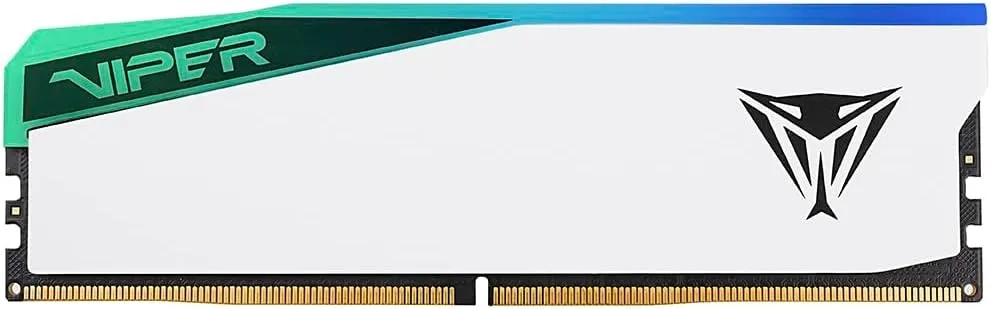 זיכרון למחשב נייח Patriot Viper Elite 5 RGB PVER532G56C38W DDR5 5600MHz