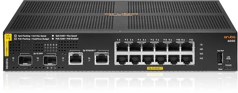 רכזת רשת / מתג Aruba CX 6000 R8N89A POE 170W