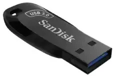 זיכרון נייד Sandisk Ultra Shift 64GB 100Mb/s USB 3.0 SDCZ410-064G-G46