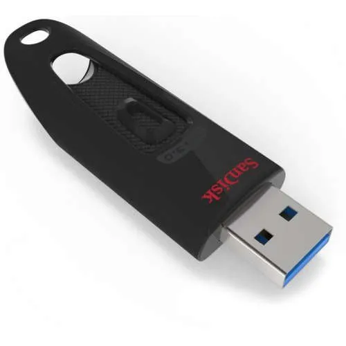 זיכרון נייד Sandisk Ultra 256GB 130Mb/s USB 3.0 SDCZ48-256G-U46