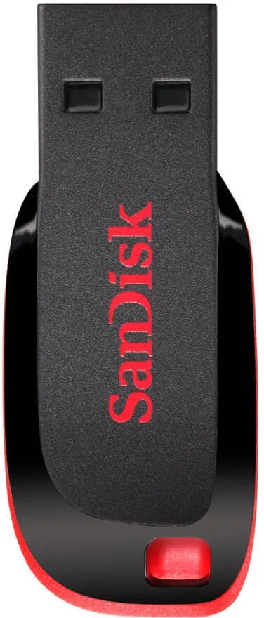 זיכרון נייד Sandisk Cruzer Blade 16GB USB 2.0 SDCZ50-016G-B35
