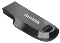 זיכרון נייד Sandisk Ultra Curve 256GB USB 3.2 SDCZ550-256G-G46