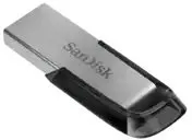 זיכרון נייד Sandisk Ultra Flair 128GB 150Mb/s USB 3.0 SDCZ73-128G-G46