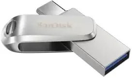 זיכרון נייד Sandisk Dual Drive Luxe 1TB 400Mb/s Type C SDDDC4-1T00-G46