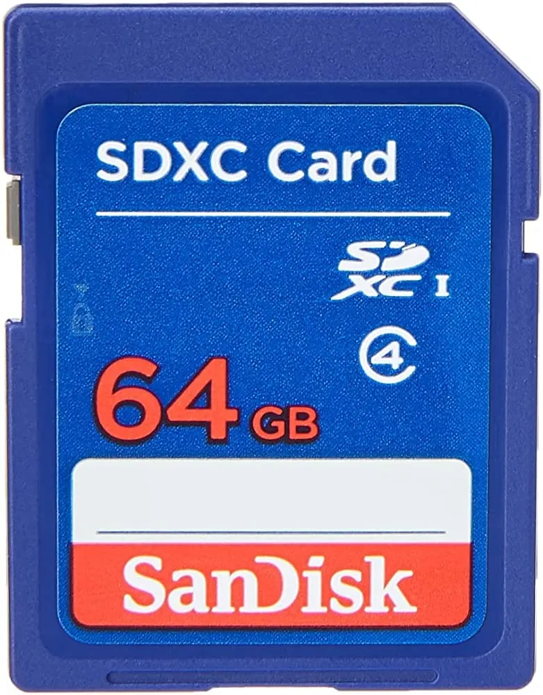 כרטיס זיכרון Sandisk 64GB SDXC SDSDB-064G-B35