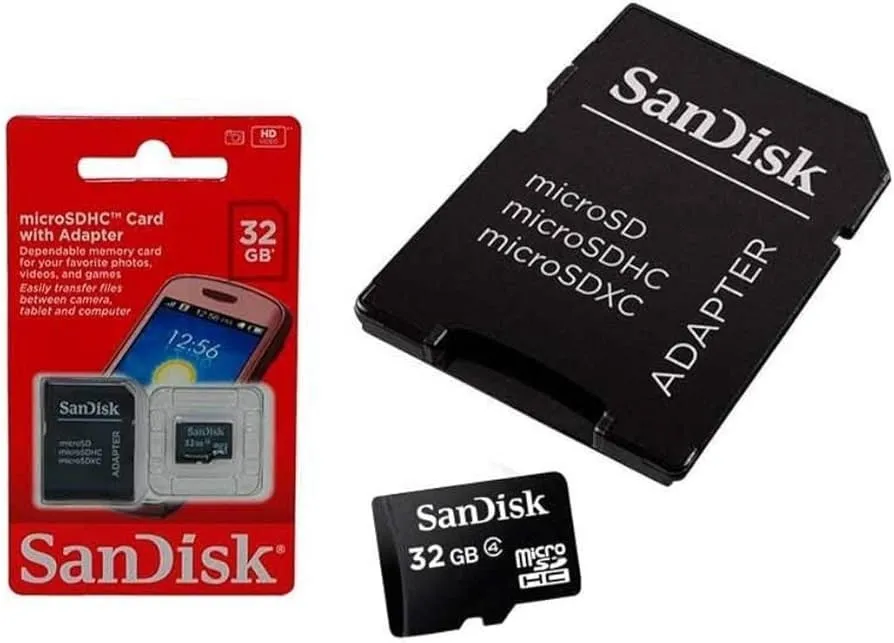 כרטיס זיכרון Sandisk 32GB Micro SDHC SDSDQM-032G-B35