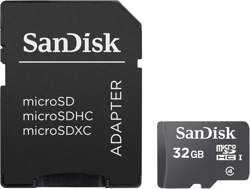 כרטיס זיכרון Sandisk 32GB Micro SDHC SDSDQM-032G-B35