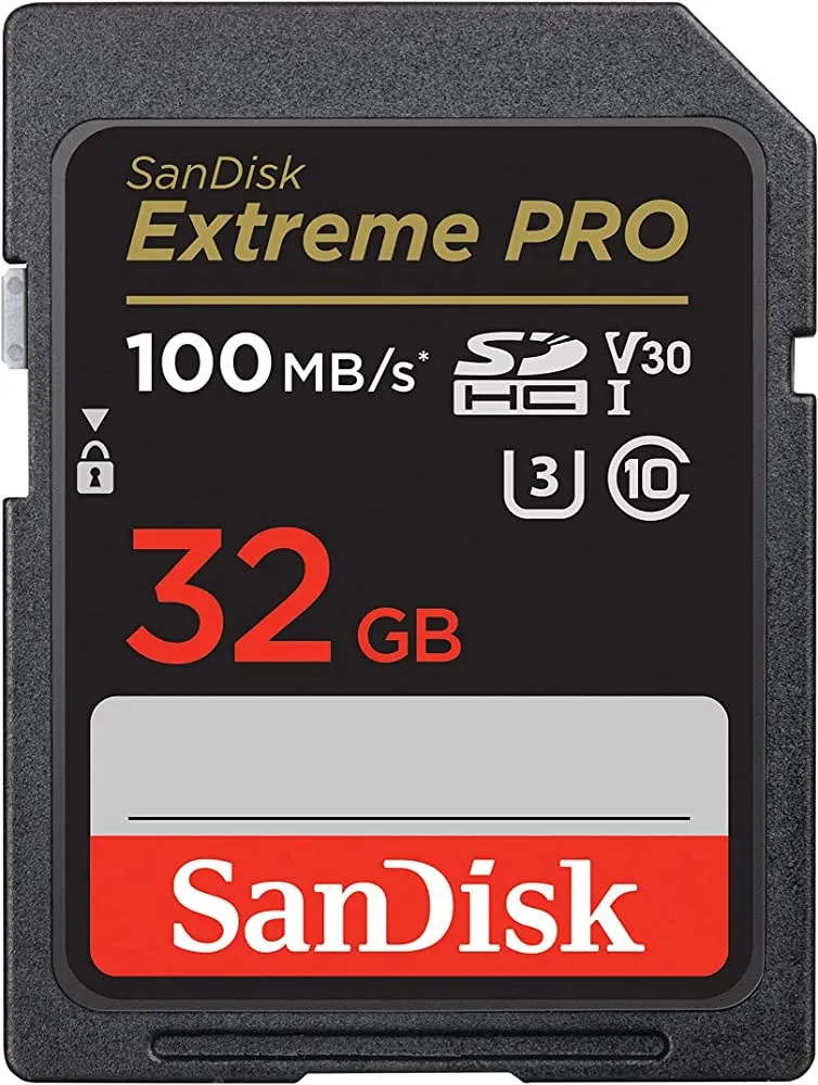 כרטיס זיכרון Sandisk Extreme Pro 32GB SDHC 100Mb/s SDSDXXO-032G-GN4IN