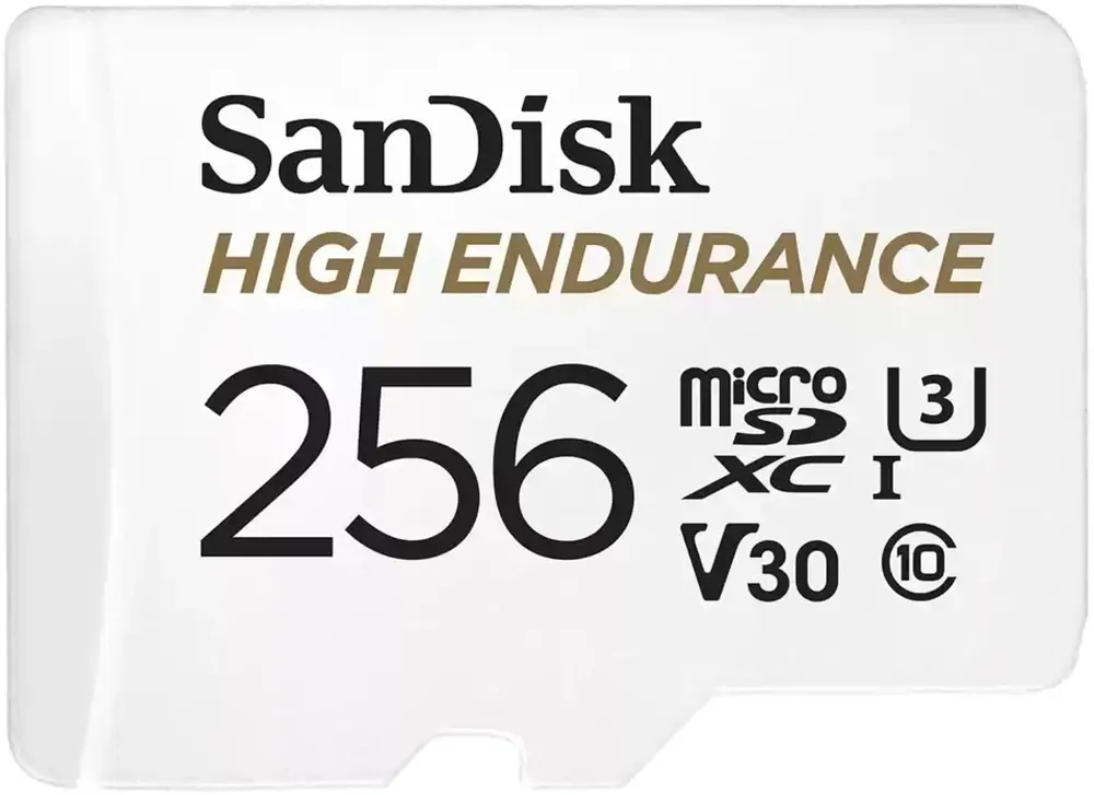 כרטיס זיכרון Sandisk High Endurance 256GB Micro SDXC SDSQQNR-256G-GN6IA