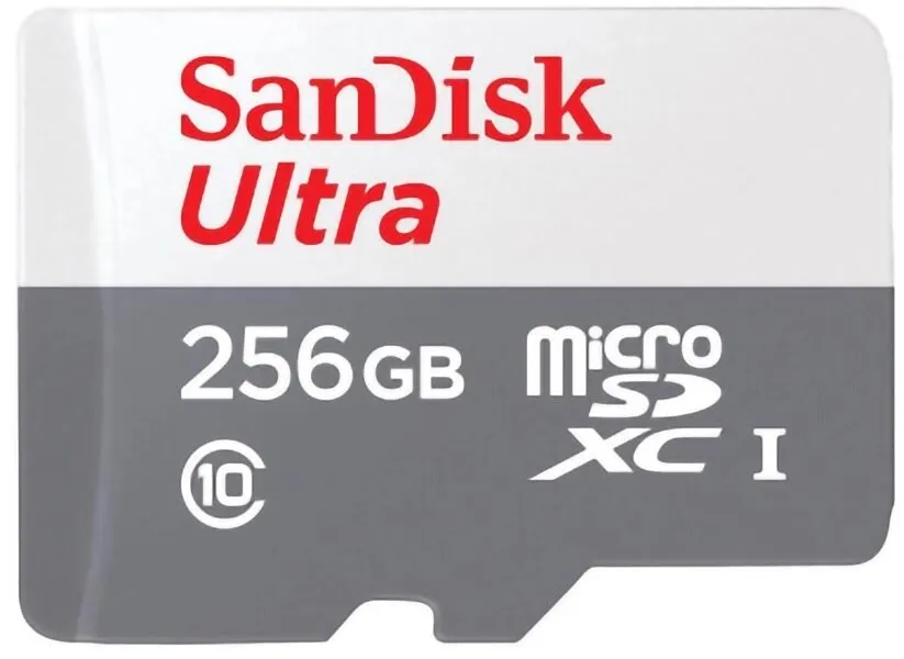 כרטיס זיכרון Sandisk Ultra Android 256GB Micro SDXC 100Mb/s SDSQUNR-256G-GN3MN