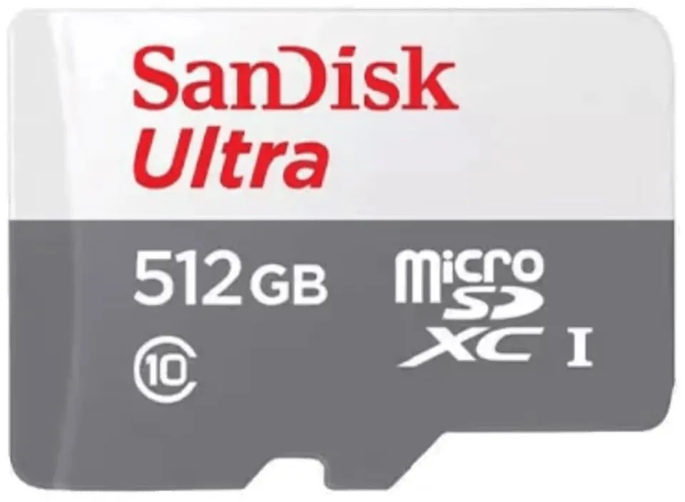 כרטיס זיכרון Sandisk Ultra Android 512GB Micro SDXC 100Mb/s SDSQUNR-512G-GN3MN