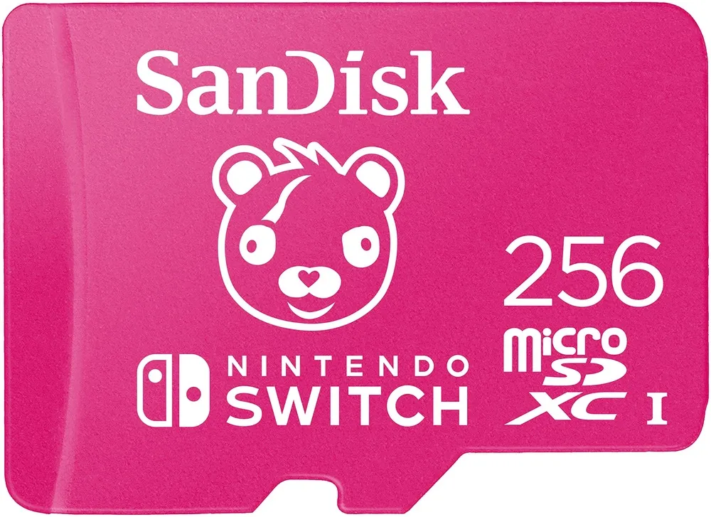 כרטיס זיכרון Sandisk Nintendo Switch Fortnite Edition 256GB Micro SD Fortnite Edition SDSQXAO-256G-GN6ZG