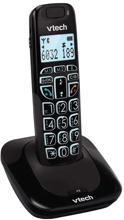 טלפון אלחוטי לכבדי שמיעה Vtech SLB-150 B – צבע שחור