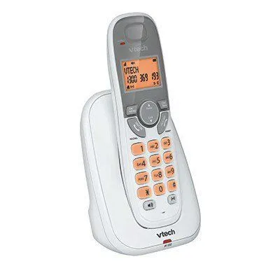טלפון אלחוטי בעברית מלאה Vtech SLB-FS6414 – צבע לבן