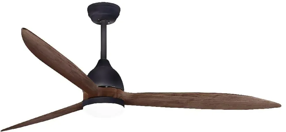 מאוורר תקרה Semicom SM-1070B/BK 60" 20W סדרה: HERCULES בצבע שחור/עץ