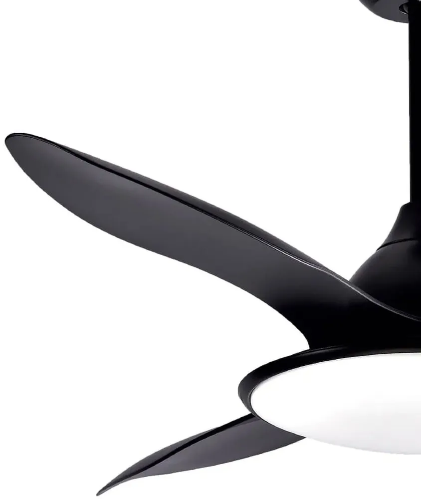 מאוורר תקרה Semicom SM-3061BP52/36CT 52" 36W סדרה: PLEASURE בצבע שחור – שליטה באמצעות שלט