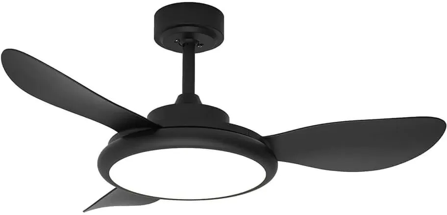 מאוורר תקרה Semicom SM-3761B42/36CT 42" 36W סדרה: Cool בצבע שחור