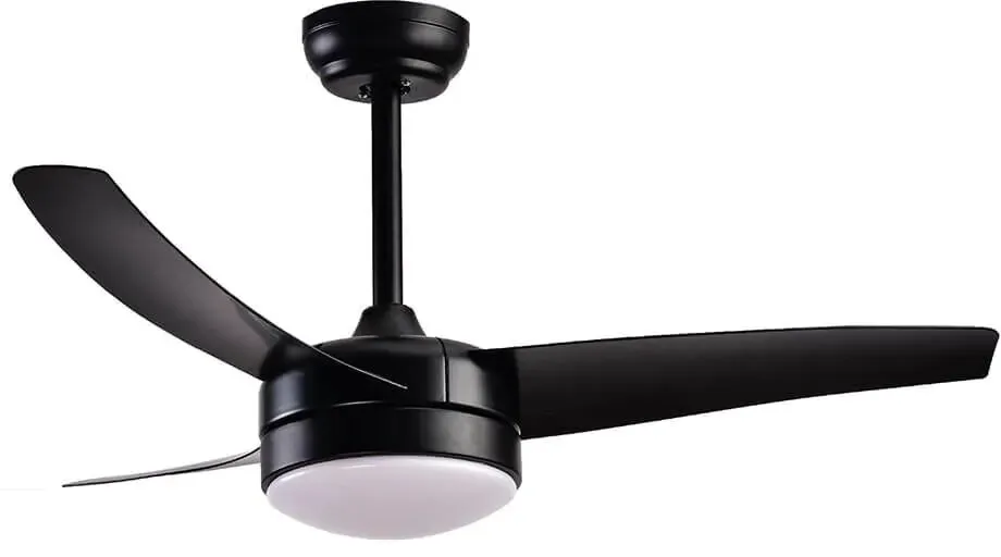 מאוורר תקרה Semicom SM-3811B42/20CT 42" 20W סדרה: SENSE בצבע שחור