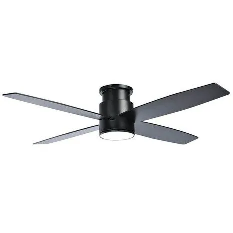 מאוורר תקרה Semicom SM-4481B52/25CT 52" 25W סדרה: מקיאטו בצבע שחור – שליטה באמצעות שלט