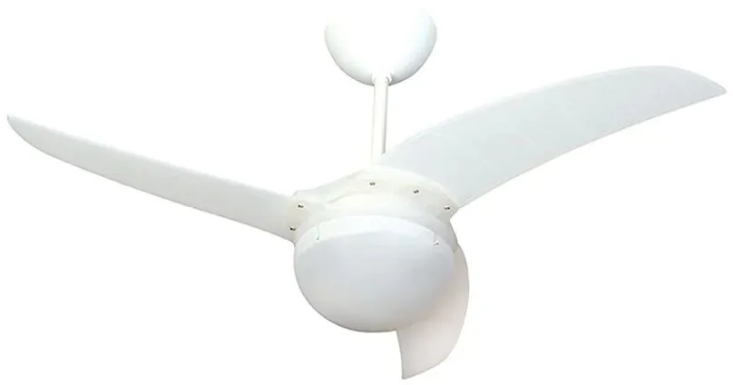 מאוורר תקרה Semicom SM-48C01/W 48" סדרה: BRAZIL בצבע לבן