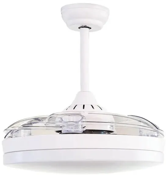 מאוורר תקרה Semicom SM-5001W/36CT 42" 36W סדרה: AMERICANO בצבע לבן – שליטה באמצעות שלט