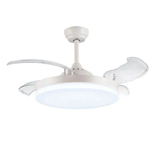 מאוורר תקרה Semicom SM-5001W/36CT 42" 36W סדרה: AMERICANO בצבע לבן – שליטה באמצעות שלט