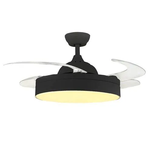 מאוורר תקרה Semicom SM-5004/42B 42" 42W סדרה: ANGEL בצבע שחור – שליטה באמצעות שלט