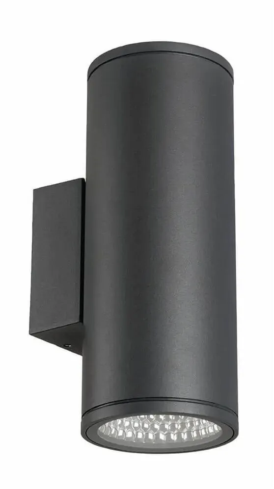 צמוד קיר Semicom SM-610B/12WW 12W אור חם מוגן מים מדגם :MADERA
