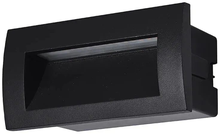 מנורת קיר Semicom SM-6344B/3WW 3W אור חם מוגן מים מדגם :VICOLO