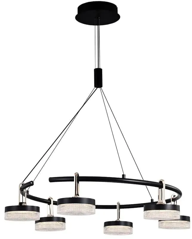 מנורת תליה Semicom SM-8556C/30WW 30W אור חם מדגם :קורל
