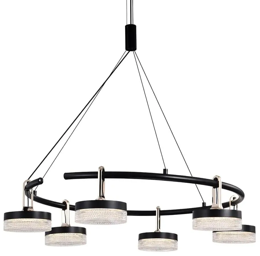 מנורת תליה Semicom SM-8556C/30WW 30W אור חם מדגם :קורל