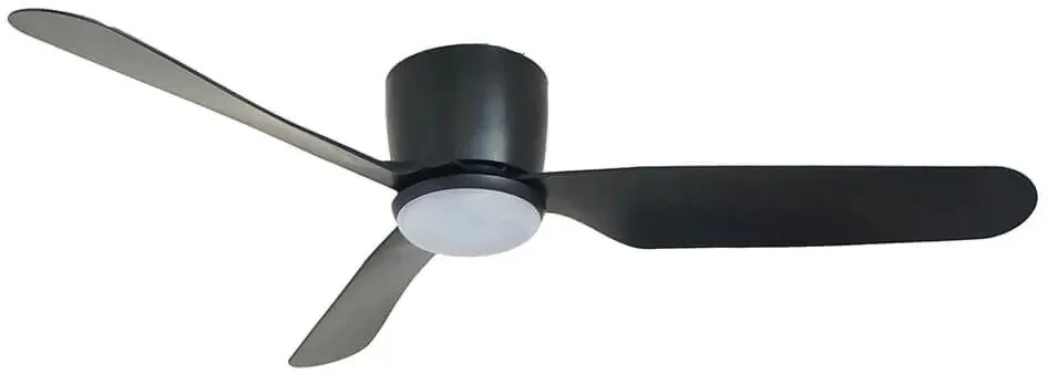 מאוורר תקרה Semicom SM-D3901/B22CT 48" 22W סדרה: ULTRA5 בצבע שחור