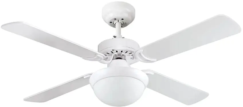 מאוורר תקרה עם שלט Semicom SM-L42043W/18CT 42" 18W סדרה: ENERGY בצבע לבן